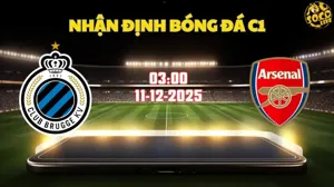 Nhận định bóng đá Club Brugge vs Arsenal 03h00 ngày 11/12